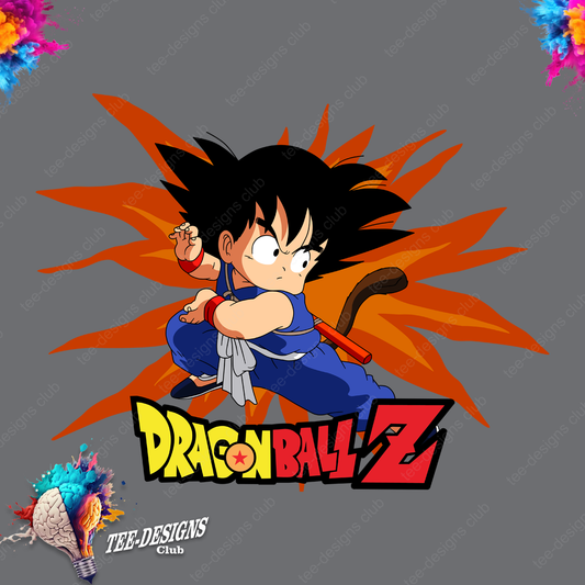 Dragon Ball Z 00009 graphic design