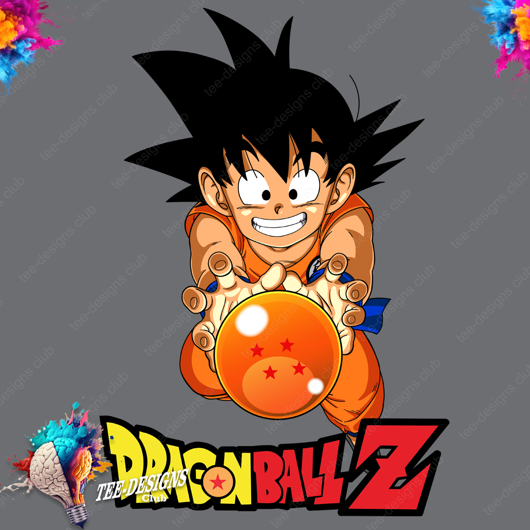 Dragon Ball Z 00013 graphic design