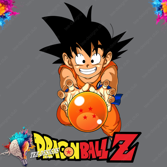 Dragon Ball Z 00013 graphic design