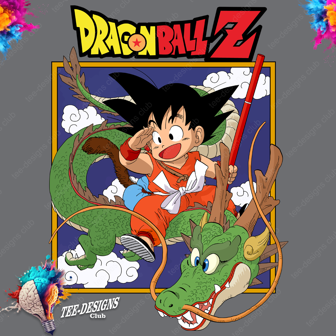 Dragon Ball Z 00014 graphic design