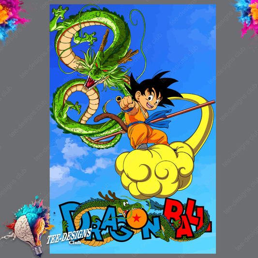 Dragon Ball Z 00015 graphic design