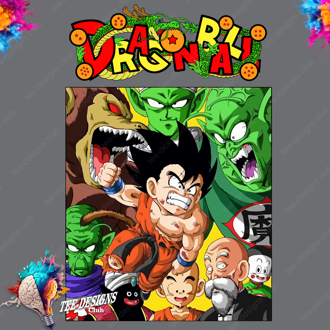 Dragon Ball Z 00020 graphic design