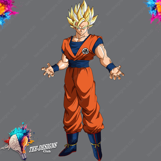 Dragon Ball Z 00034 graphic design