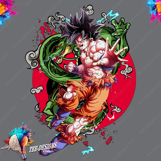 Dragon Ball Z 00035 graphic design