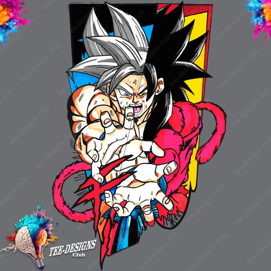 Dragon Ball Z 00036 graphic design