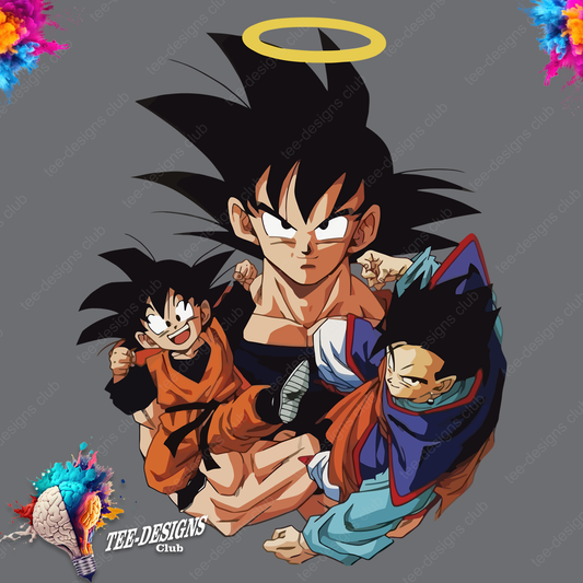 Dragon Ball Z 00046 graphic design