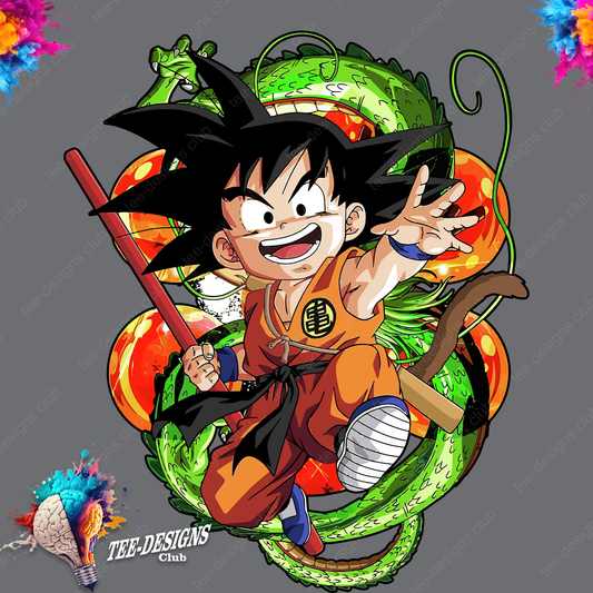 Dragon Ball Z 00048 graphic design