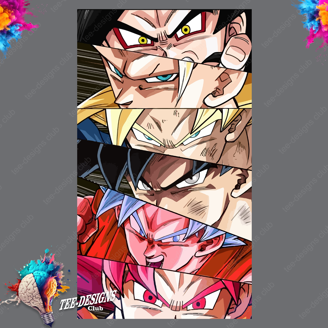 Dragon Ball Z 00049 graphic design