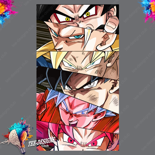 Dragon Ball Z 00049 graphic design