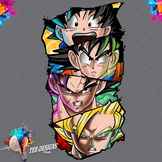 Dragon Ball Z 00050 graphic design