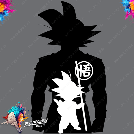 Dragon Ball Z 00052 graphic design