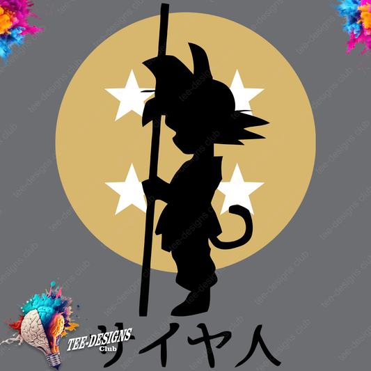 Dragon Ball Z 00054 graphic design