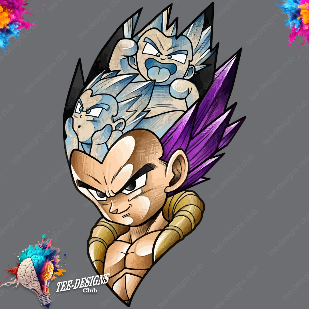 Dragon Ball Z 00087 graphic design