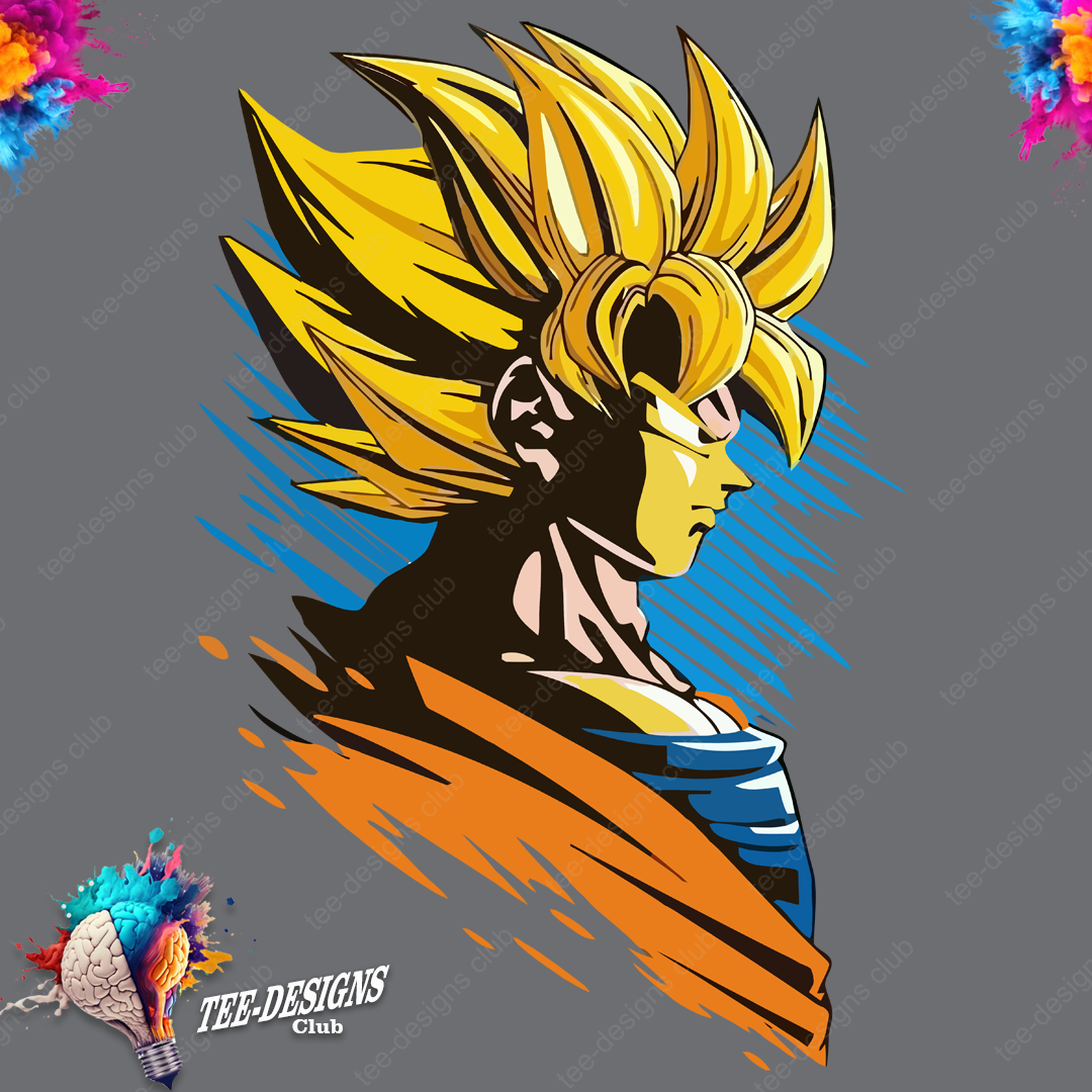 Dragon Ball Z 00094 graphic design
