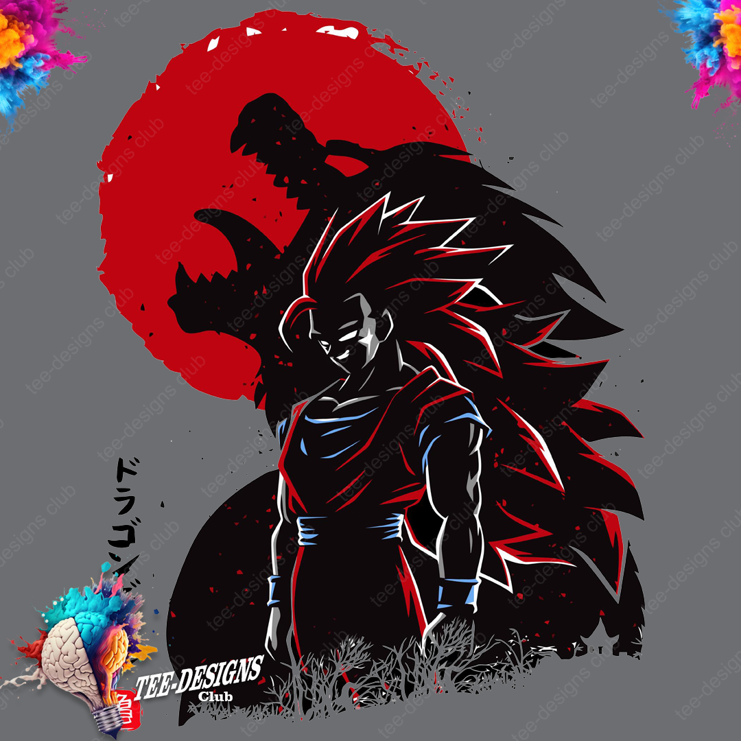 Dragon Ball Z 00110 graphic design