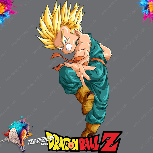 Dragon Ball Z 00155 graphic design