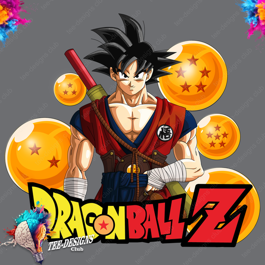 Dragon Ball Z 00164 graphic design