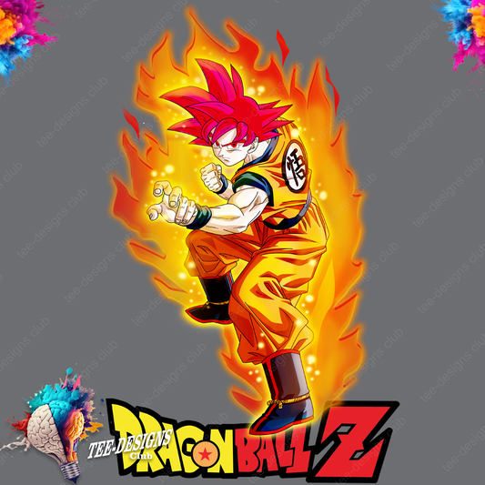 Dragon Ball Z 00165 graphic design