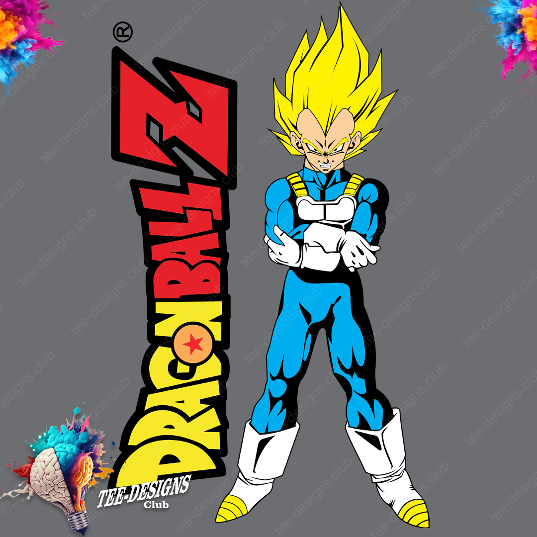 Dragon Ball Z 00169 graphic design