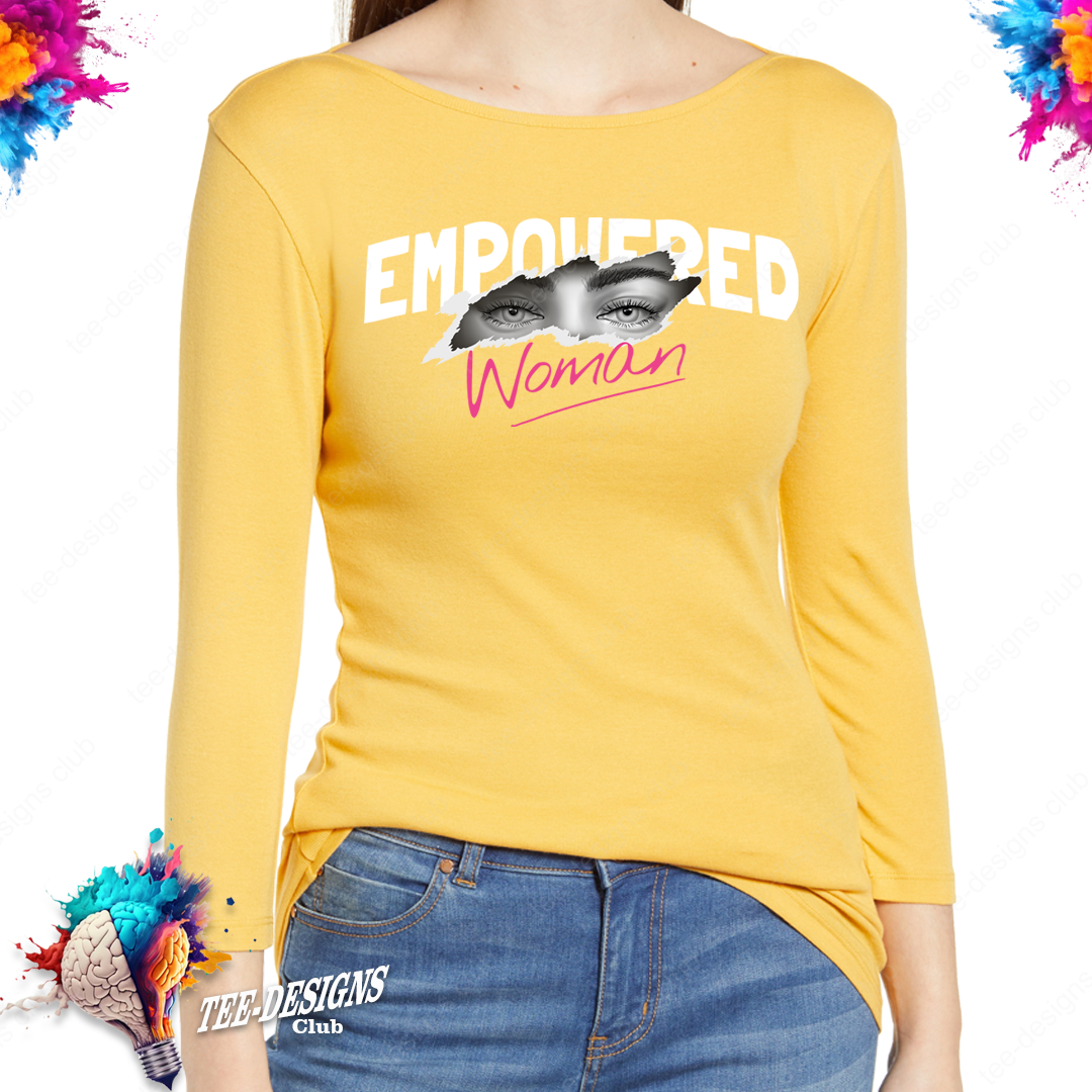 Empowered woman 00001 graphic design