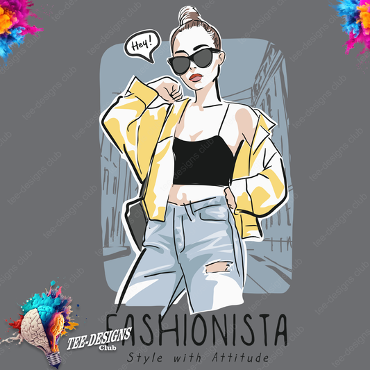 Fashionista 00001 graphic design