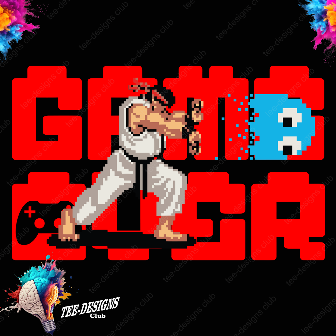 Game over 00001 graphic design