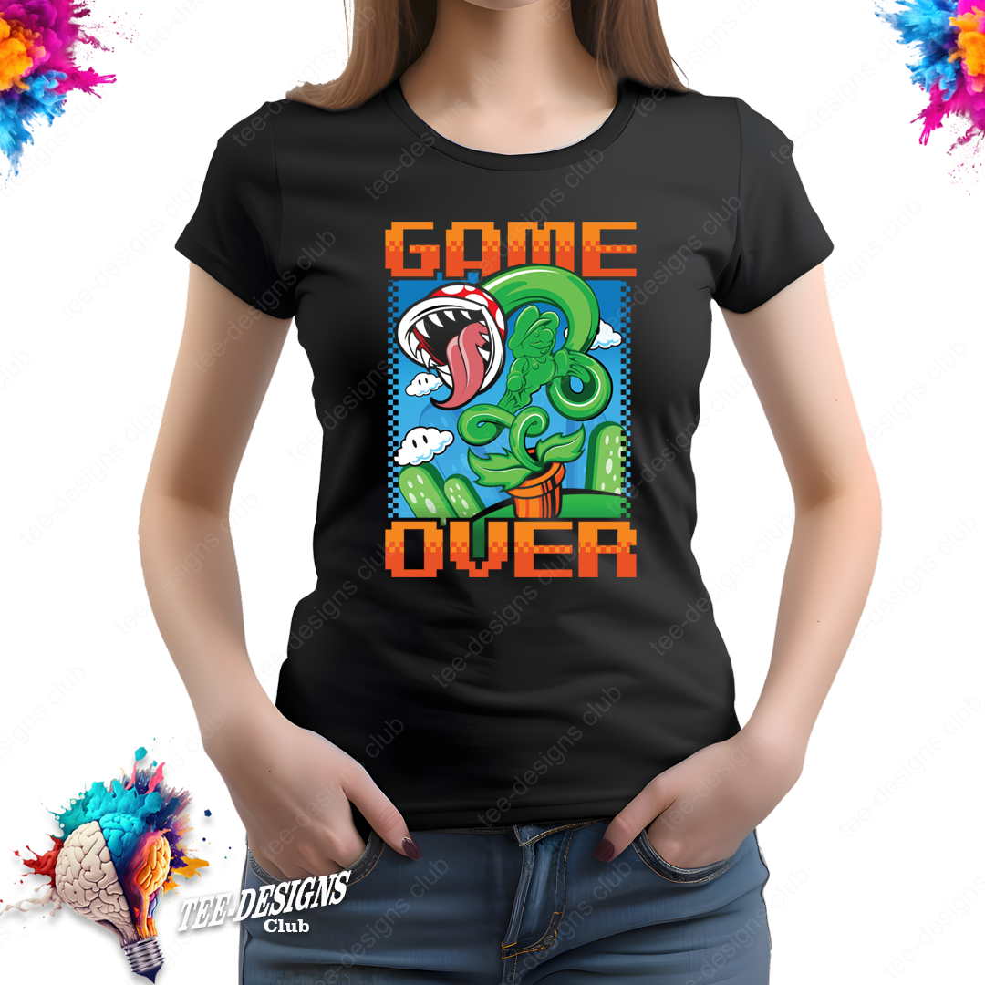 Game over 00002 graphic design