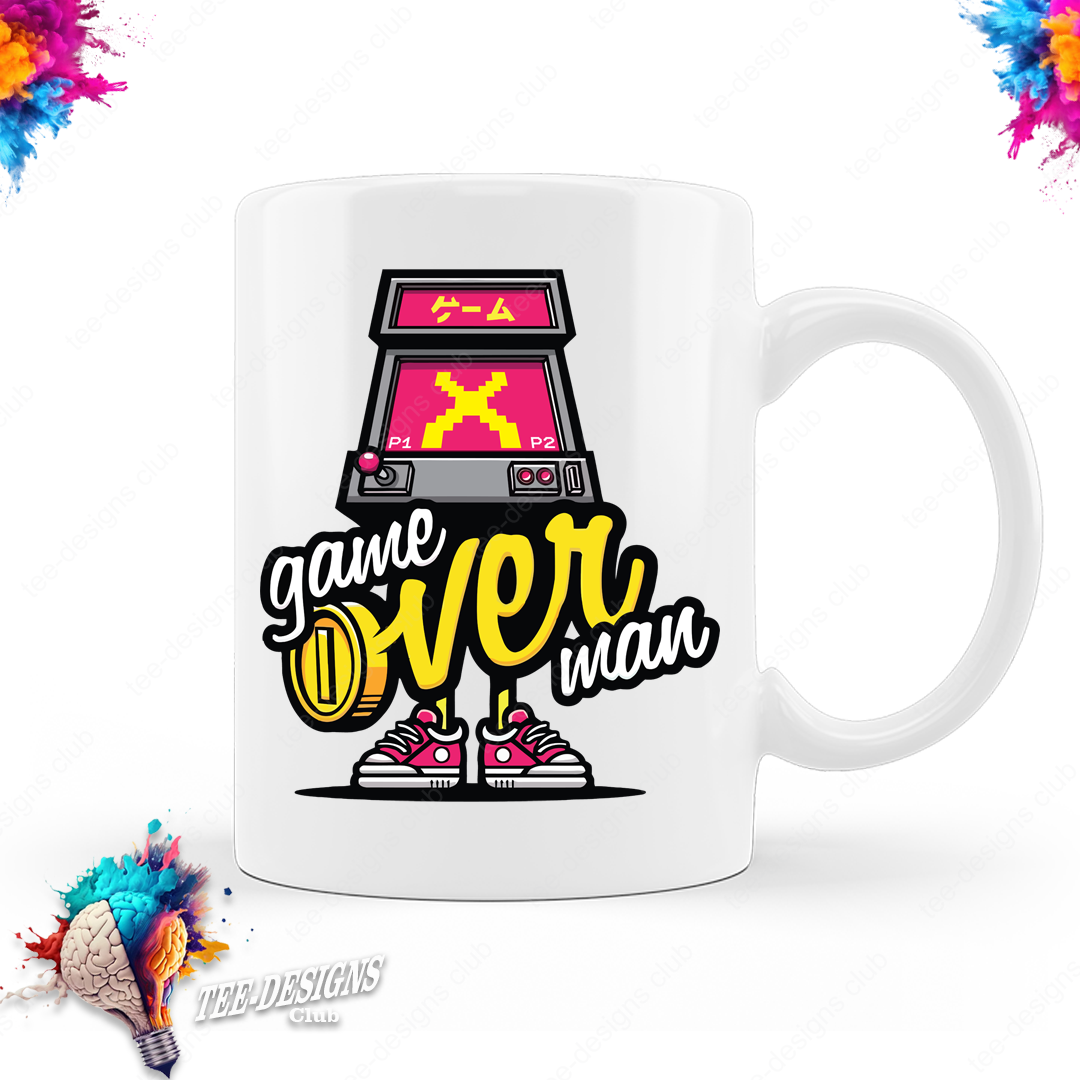 Game over 00003 graphic design