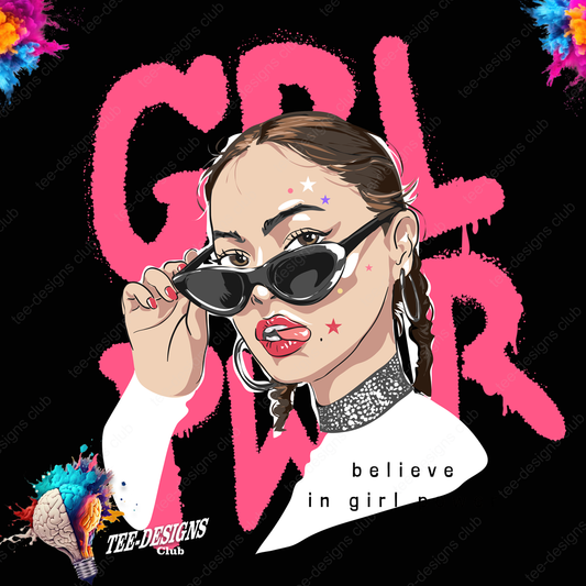 Girl Power 00001 graphic design