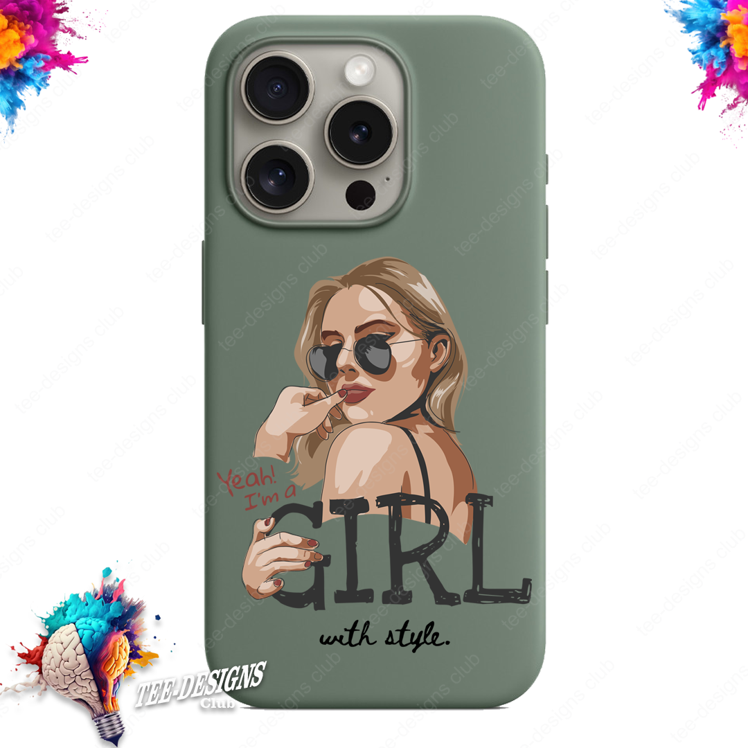 Girl with style 00001 graphic design