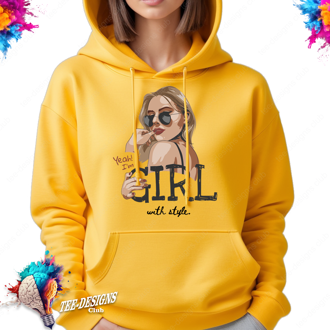 Girl with style 00001 graphic design