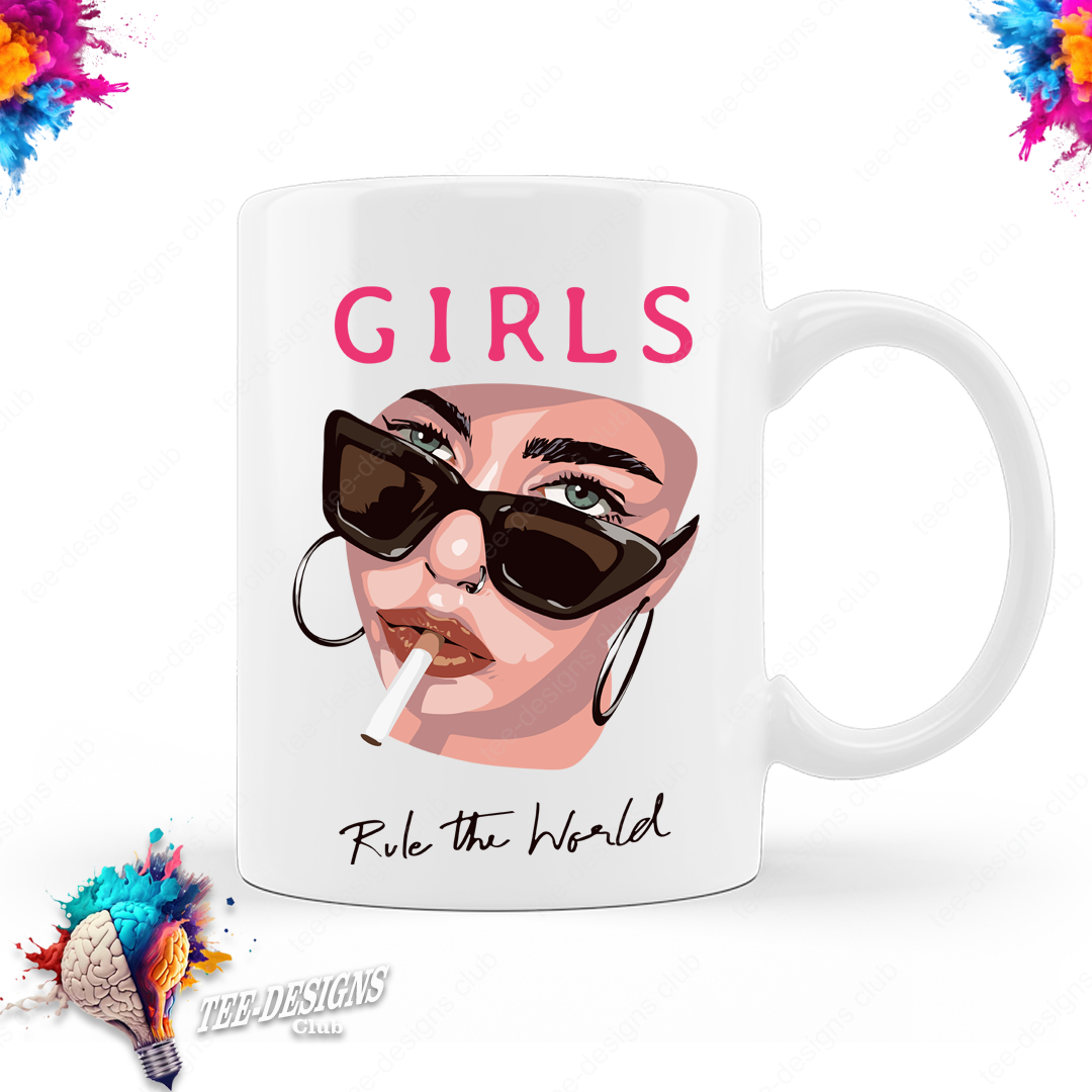 Girls rule the world 00001 graphic design