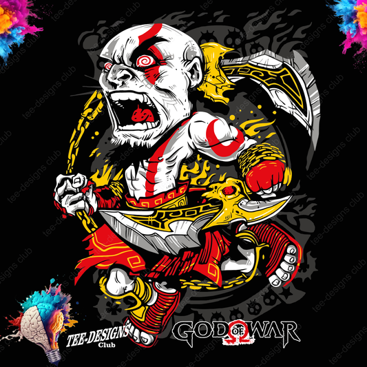 God of war 00001 graphic design