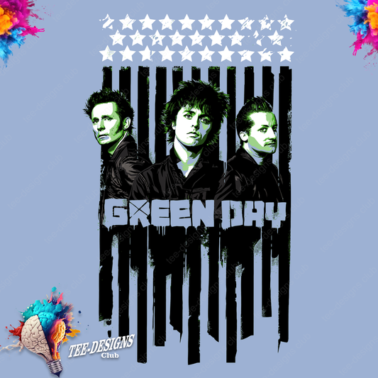 Green Day 00001 graphic design