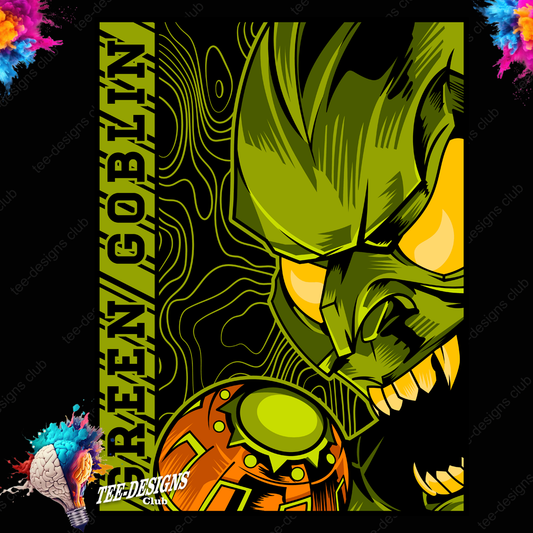 Green Goblin 00001 graphic design