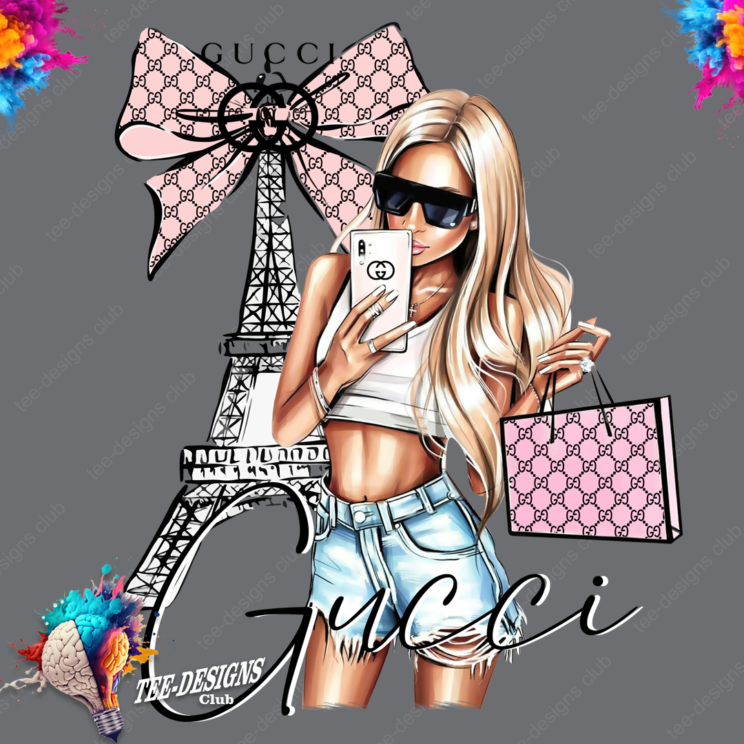 Gucci Paris 00001 graphic design