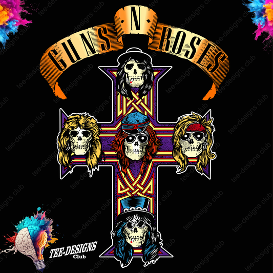 Guns and Roses 00003 graphic design
