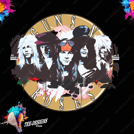 Guns and Roses 00004 graphic design