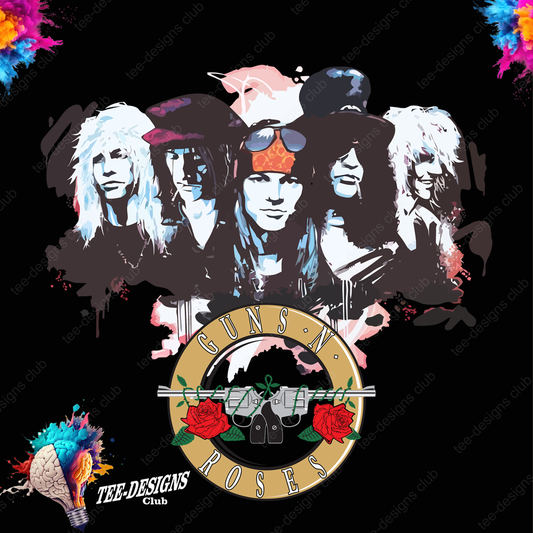 Guns and Roses 00005 graphic design