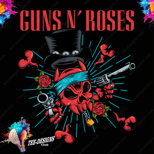 Guns and Roses 00007 graphic design