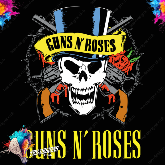 Guns and Roses 00008 graphic design