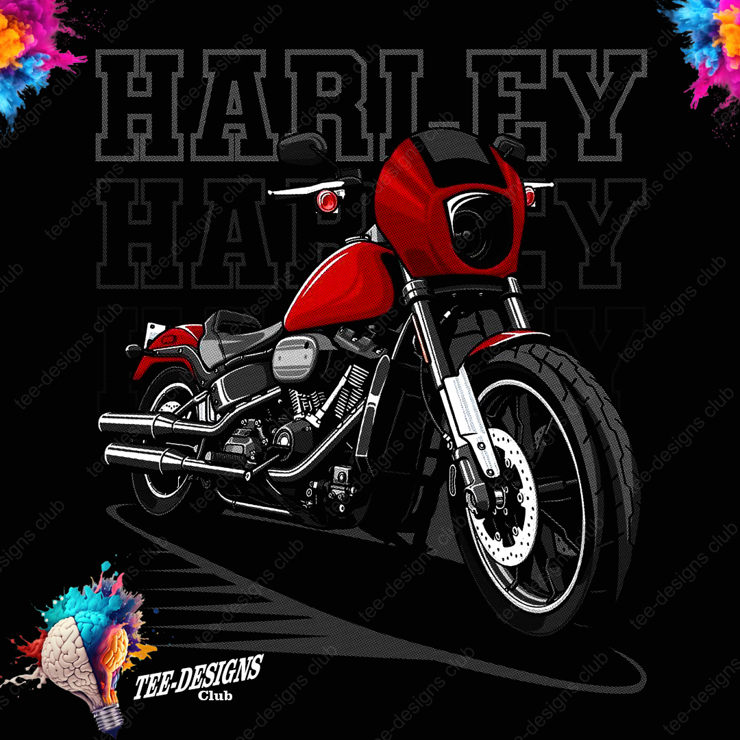 Harley Davidson 00016 graphic design