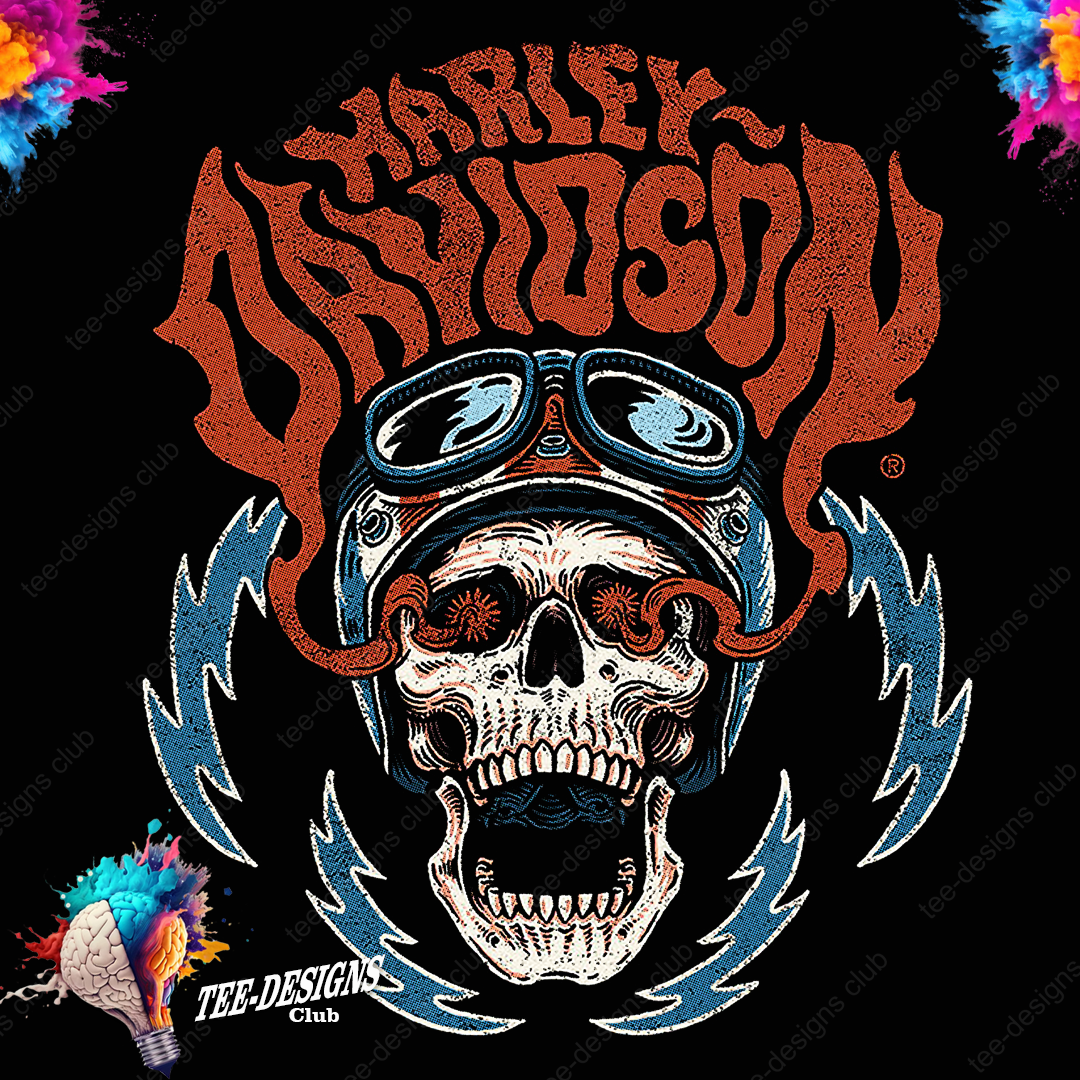 Harley Davidson 00017 graphic design