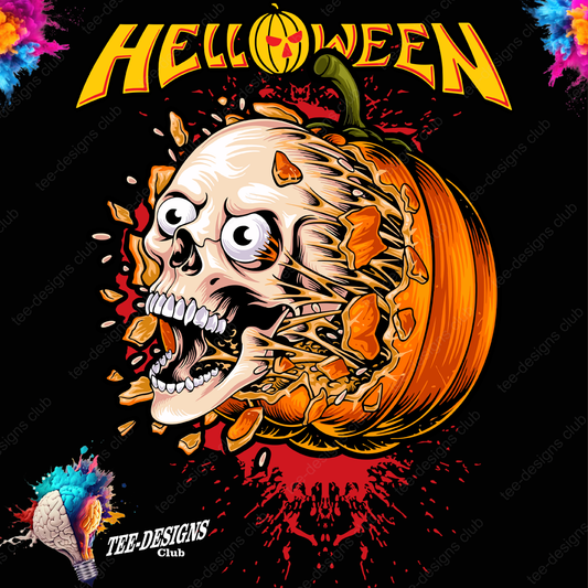 Helloween 00001 graphic design