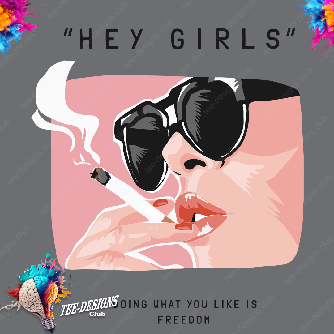 Hey girls 00001 graphic design