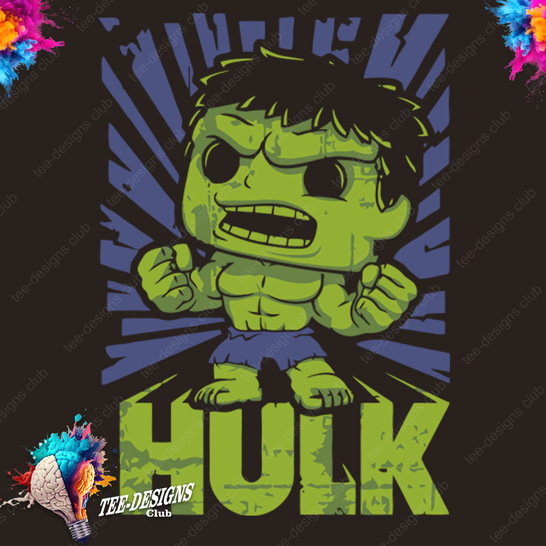 Hulk 00001 graphic design