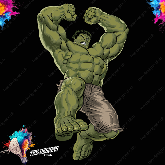 Hulk 00006 graphic design