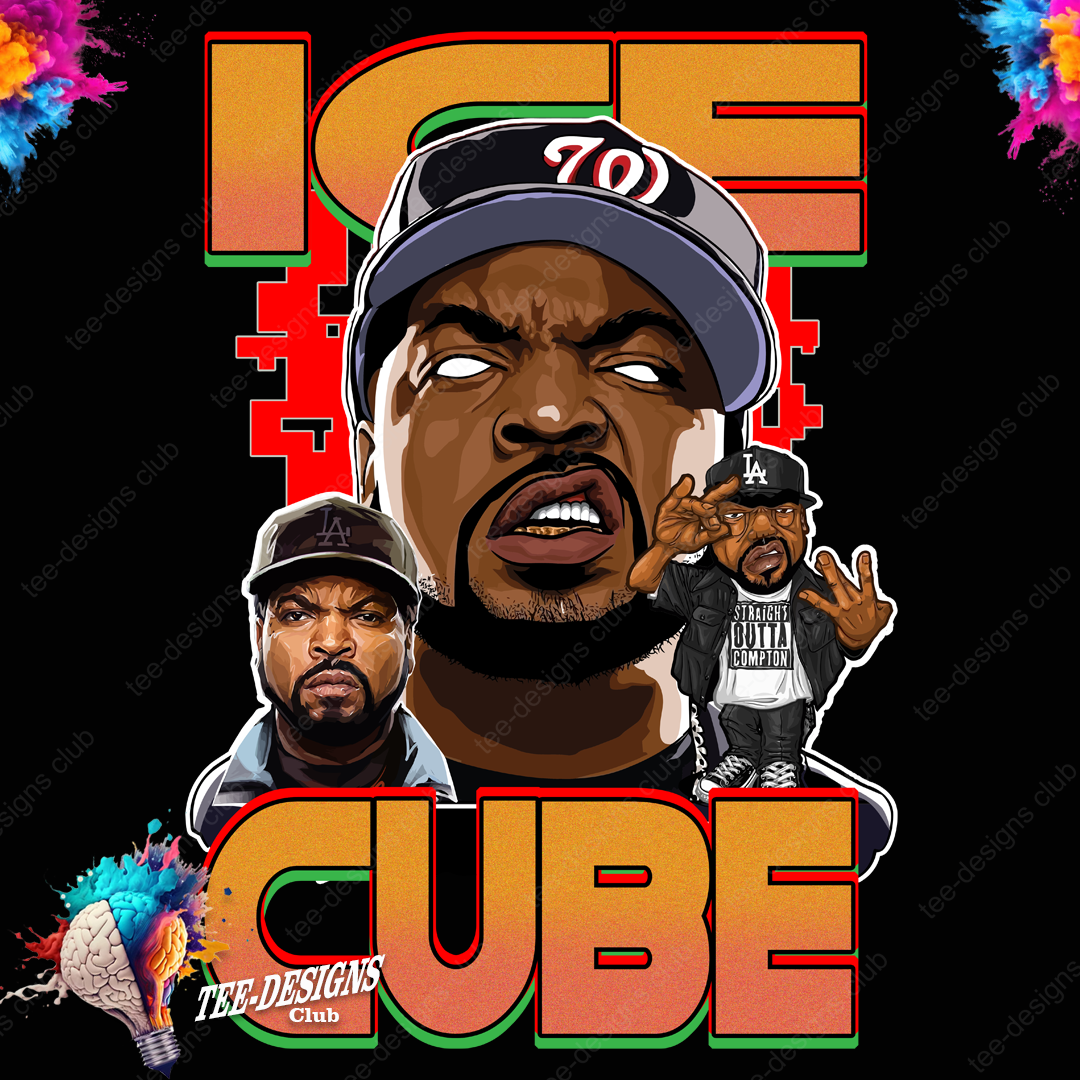 Ice Cube 00001 graphic design