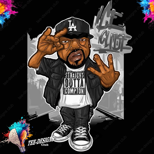 Ice Cube 00002 graphic design