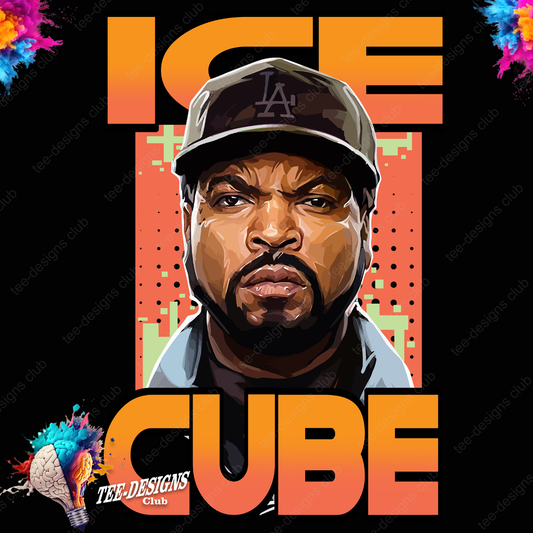 Ice Cube 00003 graphic design